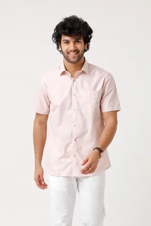 Tuscany - Pink Formal Shirts for Men | Ariser