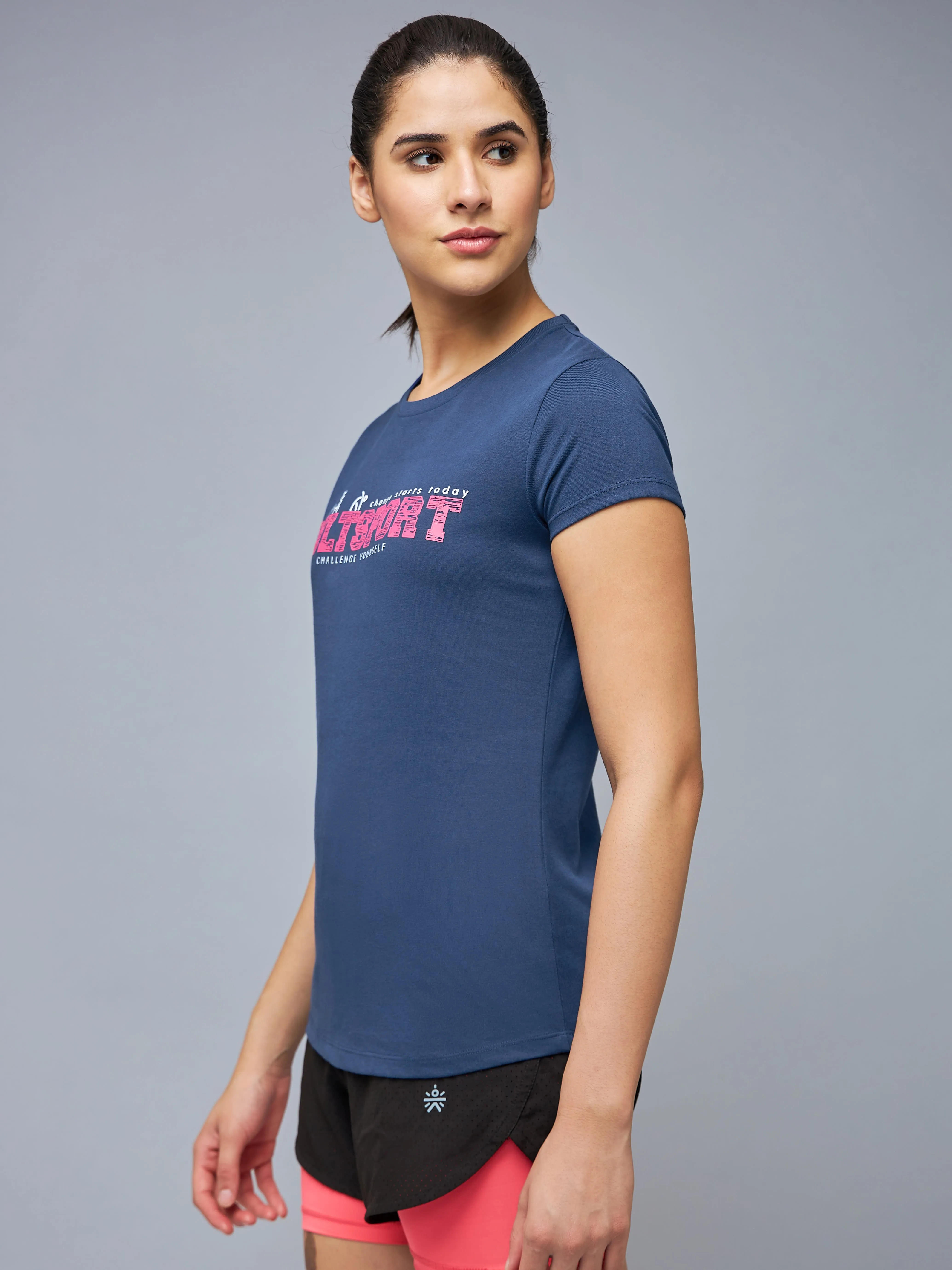 Typographic Print Everyday T-shirt