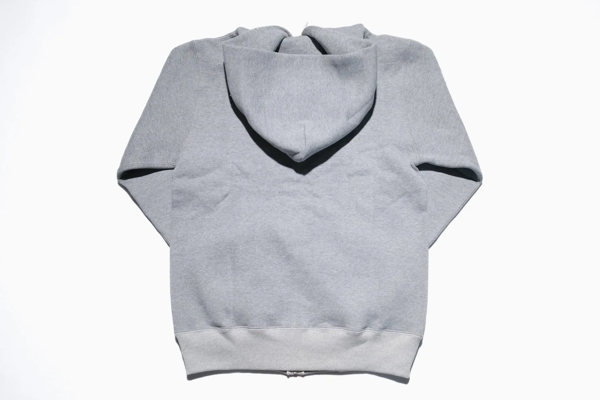 Unique Garment 12oz 'Pioneer' Loopwheeled Hoody (Heather Grey)