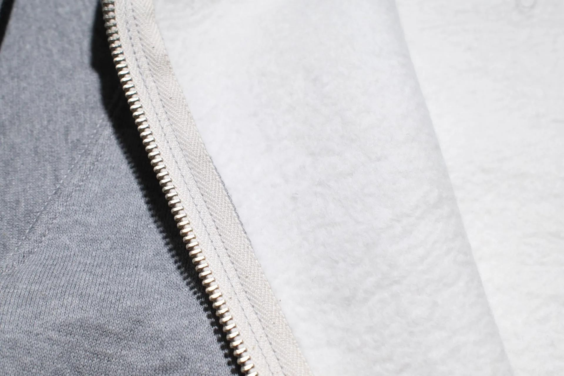 Unique Garment 12oz 'Pioneer' Loopwheeled Hoody (Heather Grey)