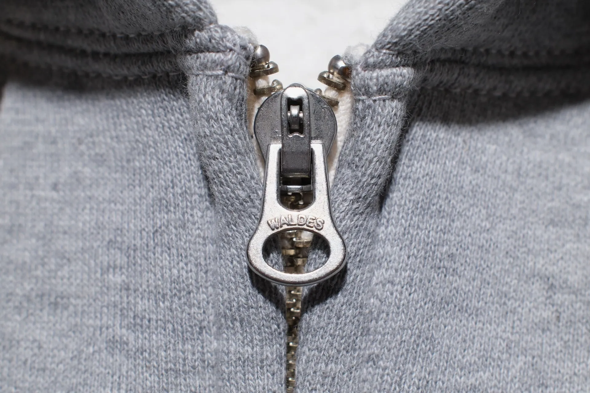 Unique Garment 12oz 'Pioneer' Loopwheeled Hoody (Heather Grey)