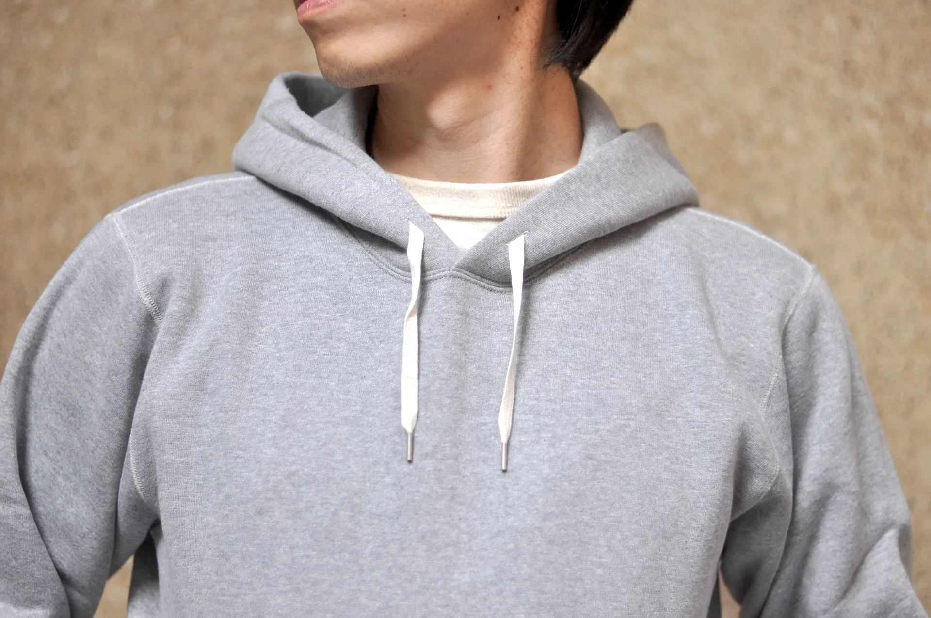 Unique Garment 12oz 'Pioneer' Loopwheeled Pullover (Heather Grey)