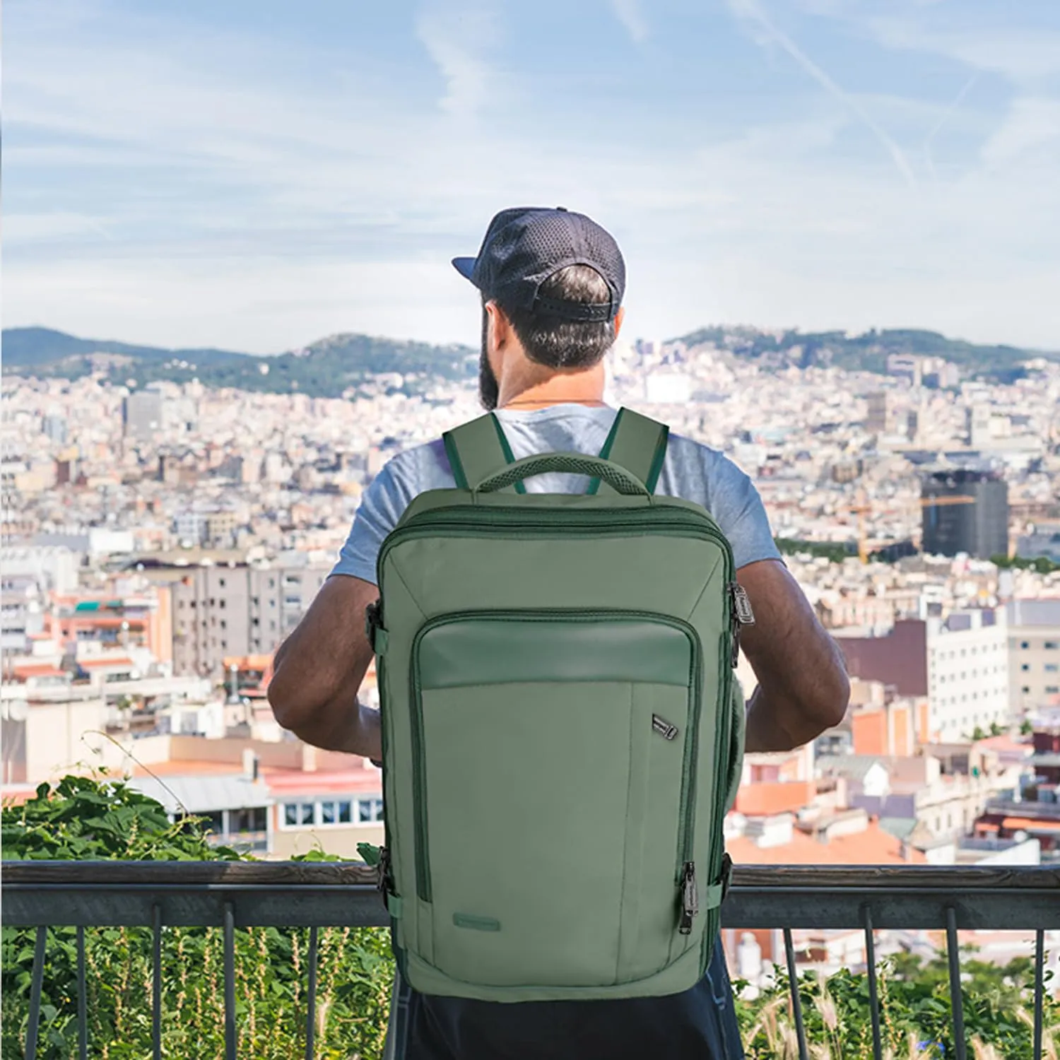 Vancropak Carry on Backpack, Extra Large 40L Airline Approved