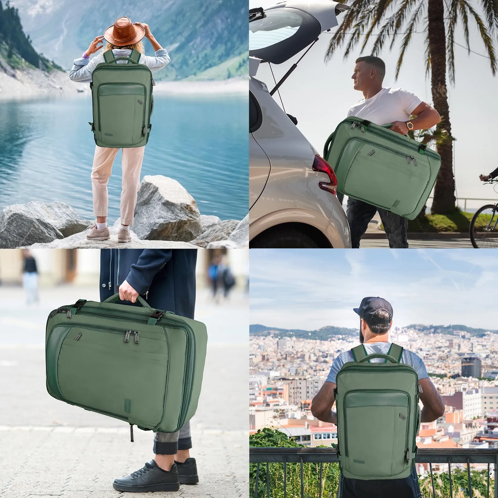 Vancropak Carry on Backpack, Extra Large 40L Airline Approved