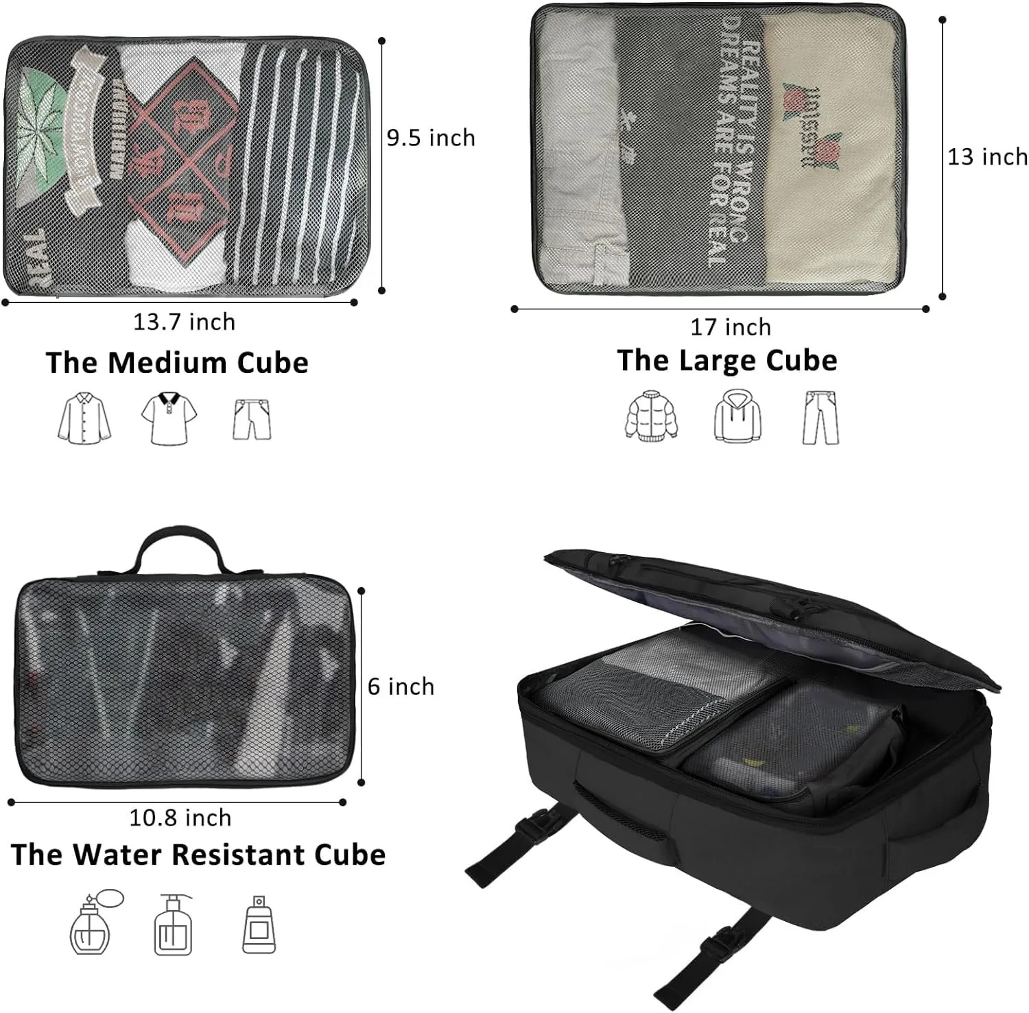 Vancropak Carry on Backpack, Extra Large 40L Airline Approved