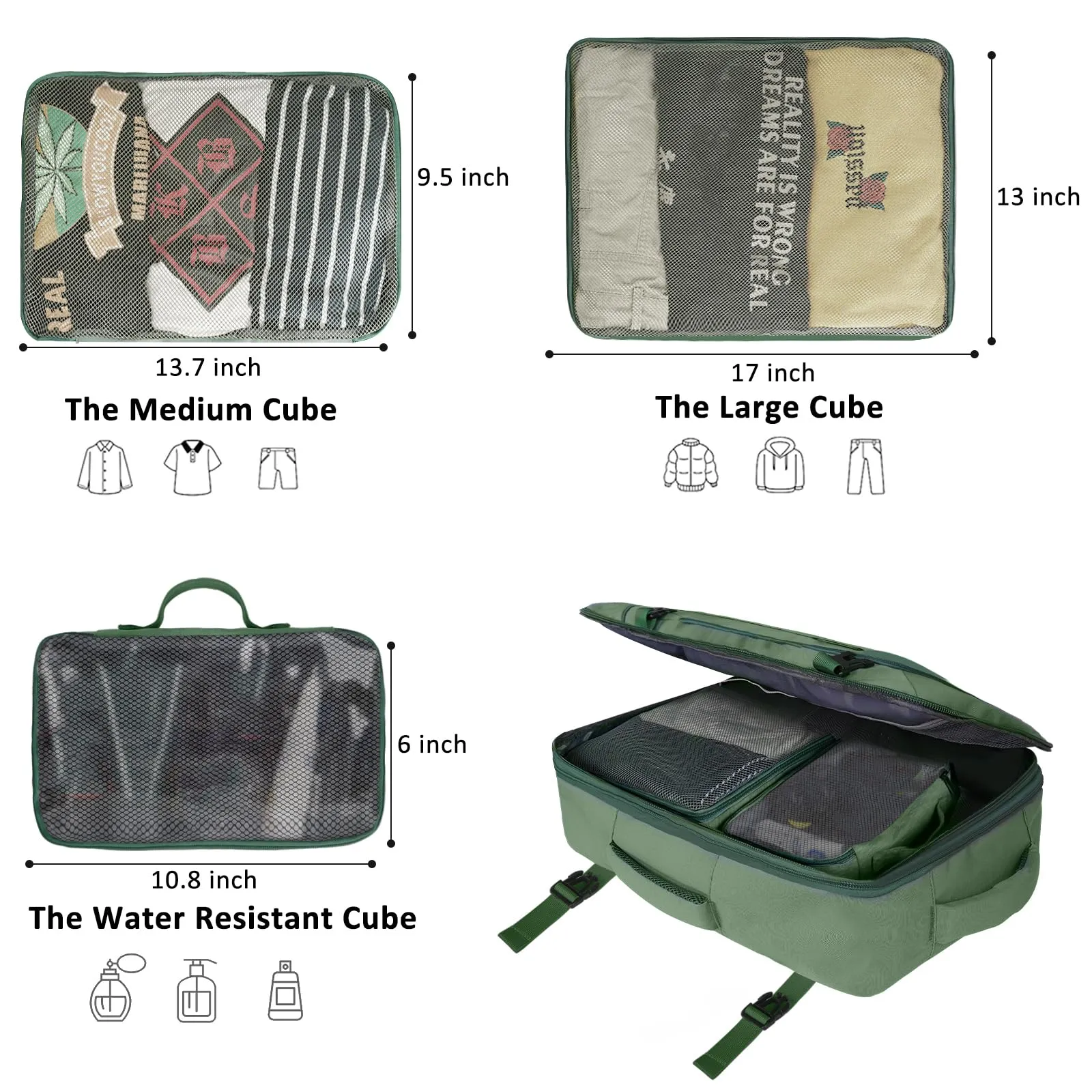 Vancropak Carry on Backpack, Extra Large 40L Airline Approved