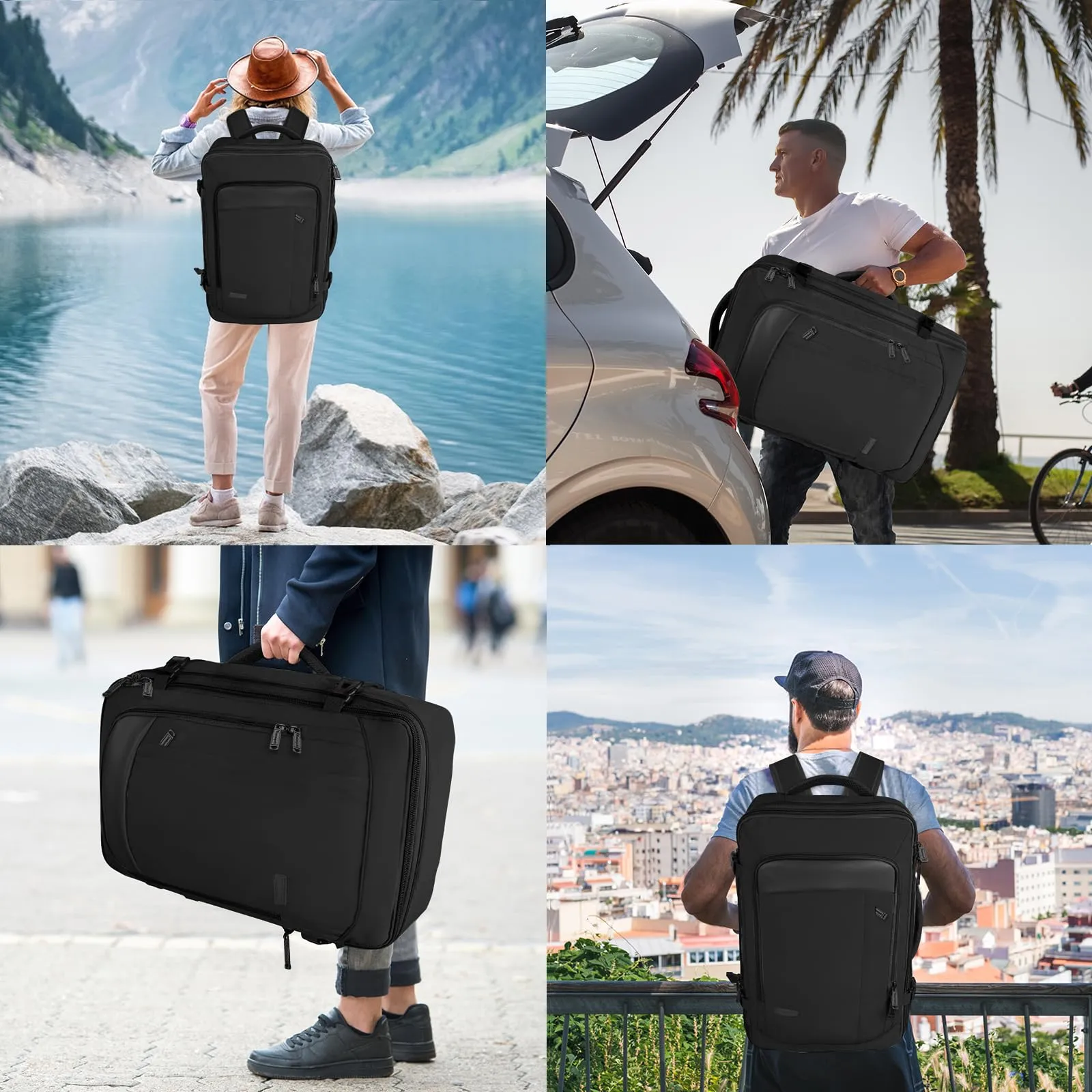 Vancropak Carry on Backpack, Extra Large 40L Airline Approved