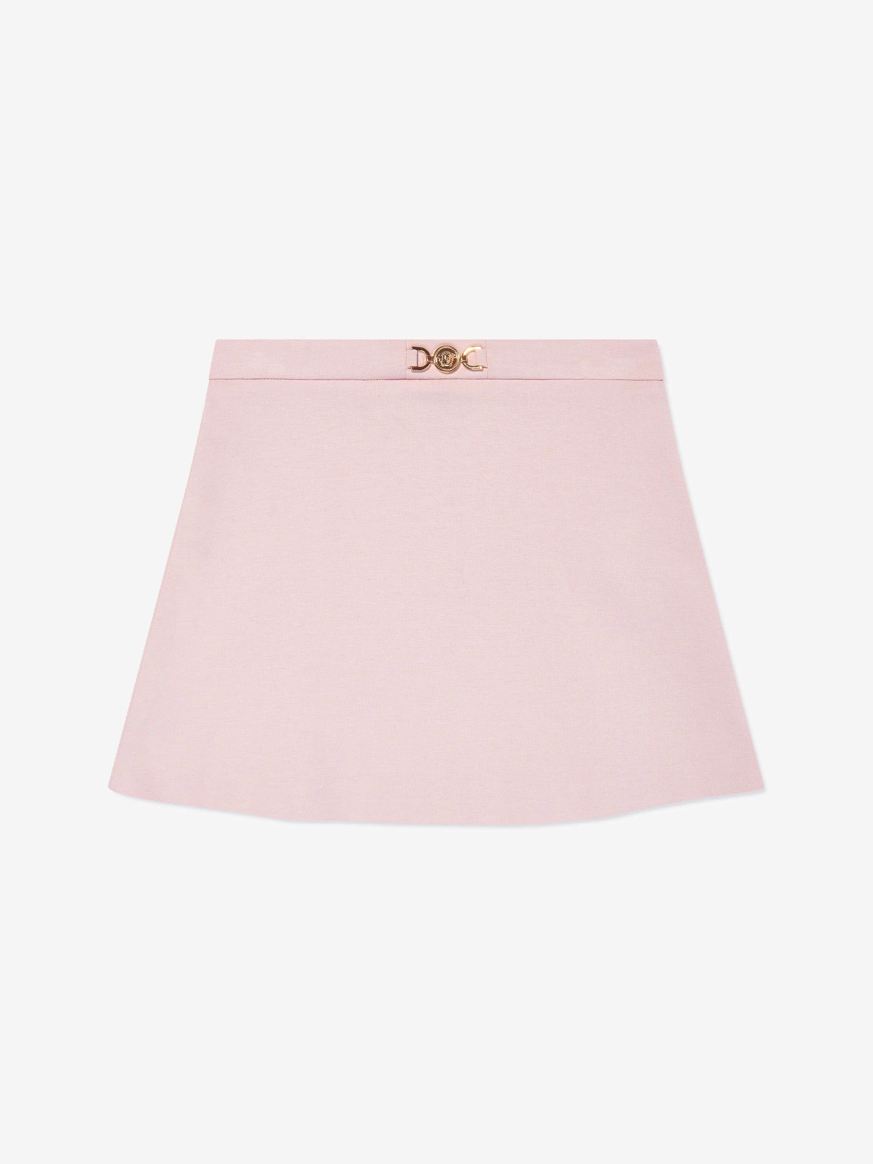 Versace Girls Punto Milano Skirt in Pink