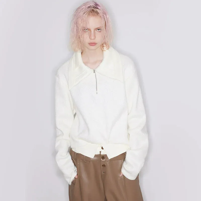 Versatile Zip-Up Sweater
