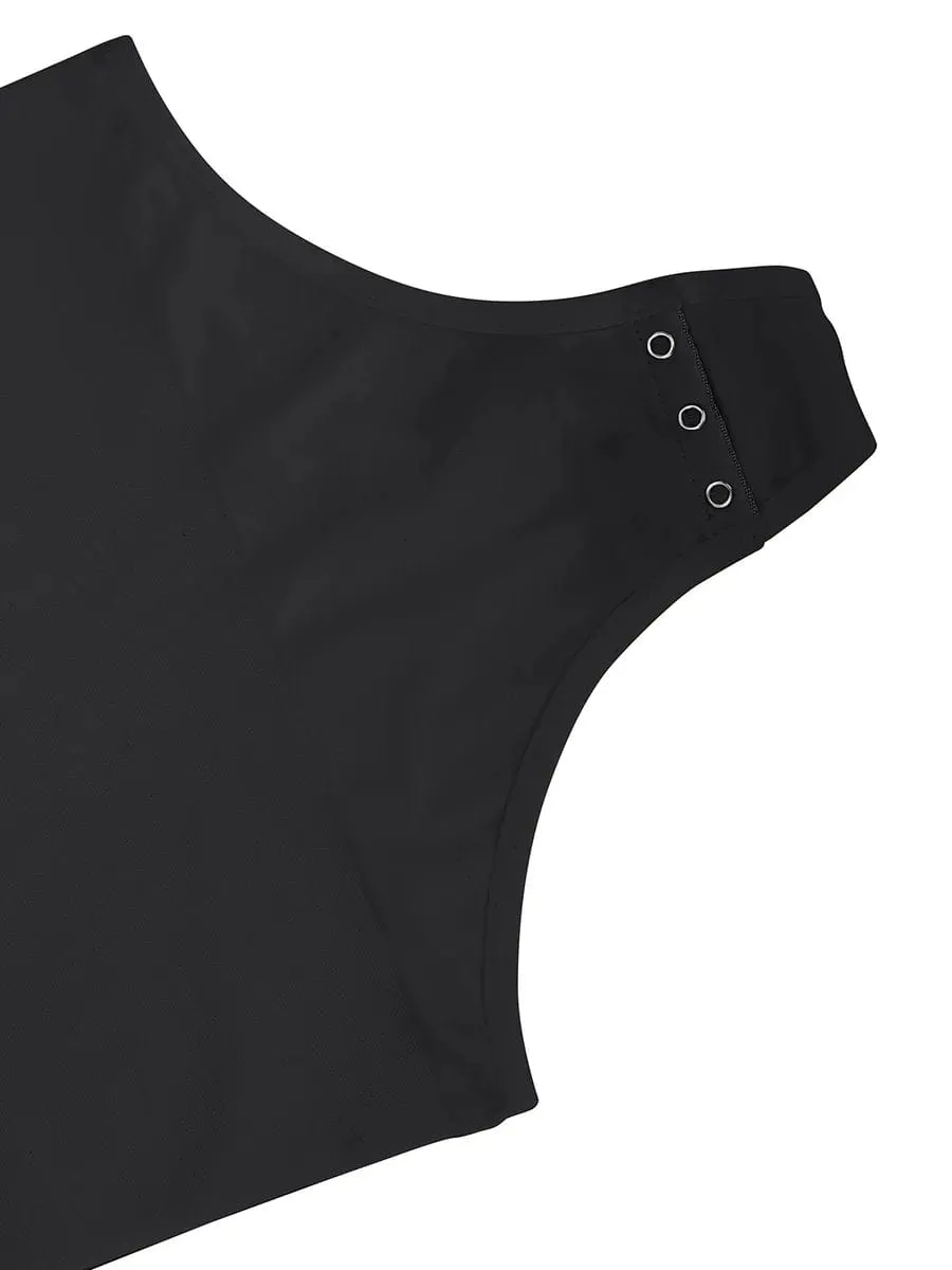 Waist Control Halter Neck Shapewear Bodysuit