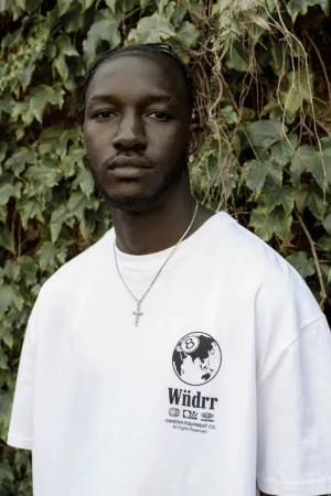 WNDRR 8 BALL BOX FIT TEE - WHITE