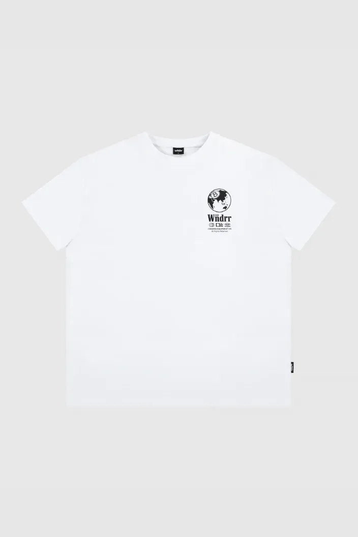 WNDRR 8 BALL BOX FIT TEE - WHITE