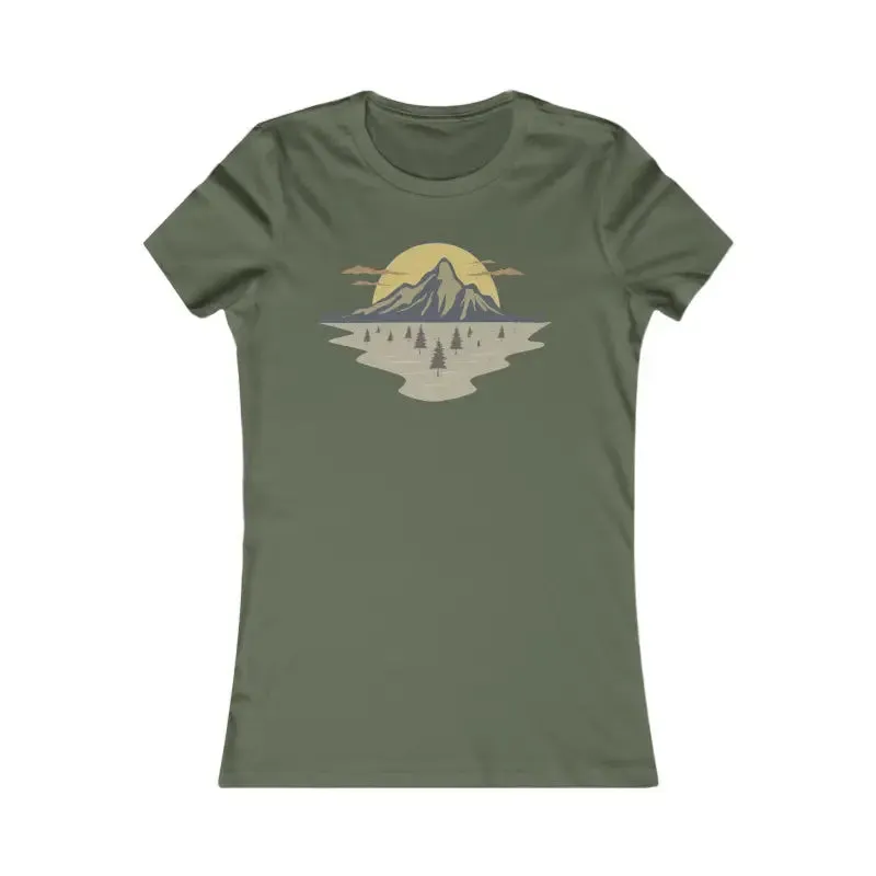 Womens Favorite Tee Mountain Vibes for Ultimate Comfort