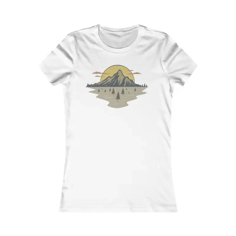 Womens Favorite Tee Mountain Vibes for Ultimate Comfort
