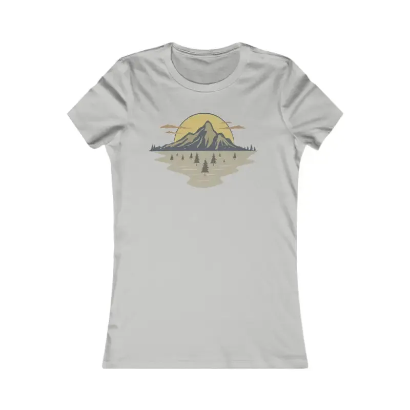 Womens Favorite Tee Mountain Vibes for Ultimate Comfort