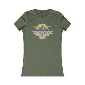 Womens Favorite Tee Mountain Vibes for Ultimate Comfort