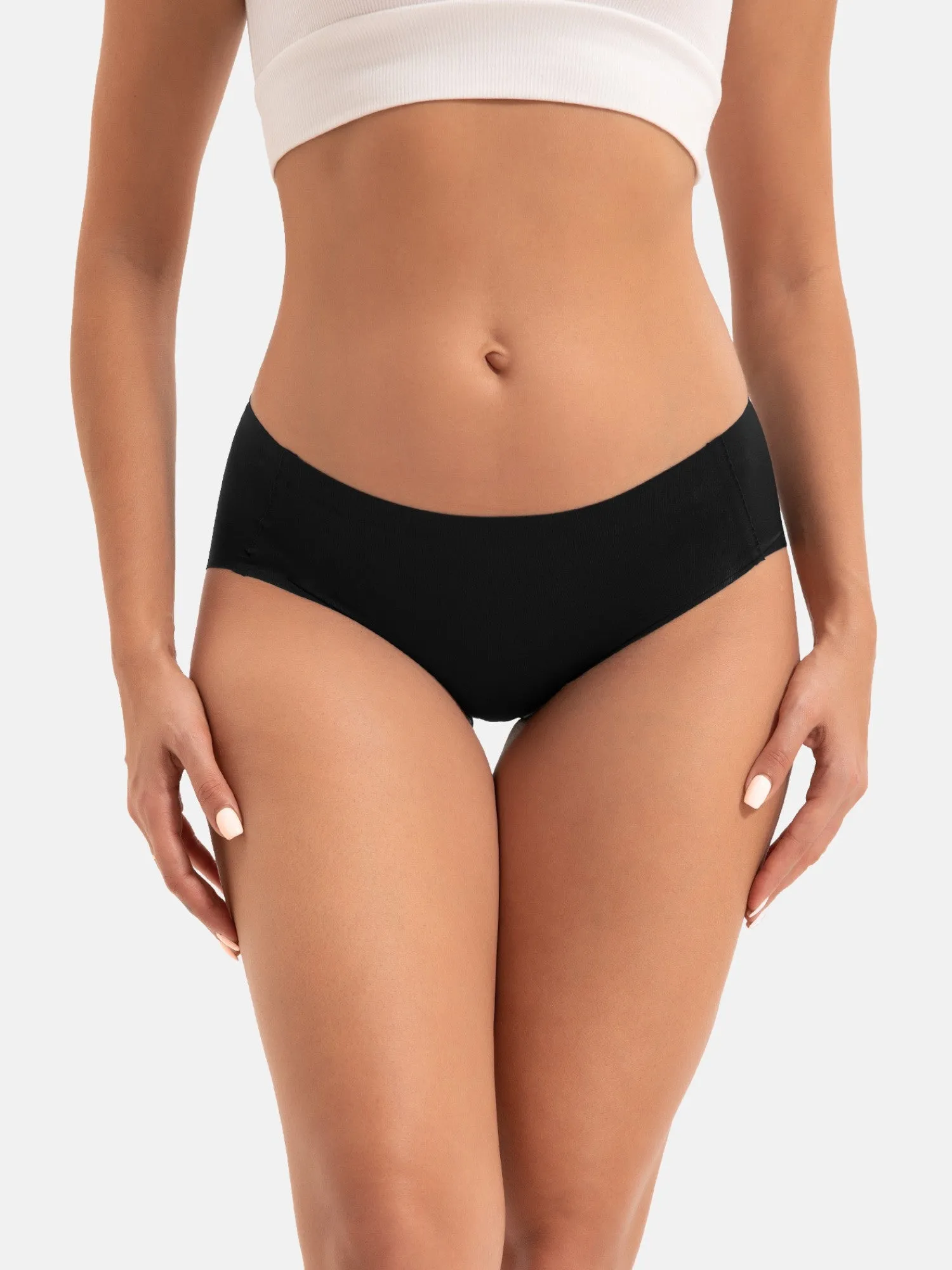 Women's Seamless No Show Hipster 5-Pack