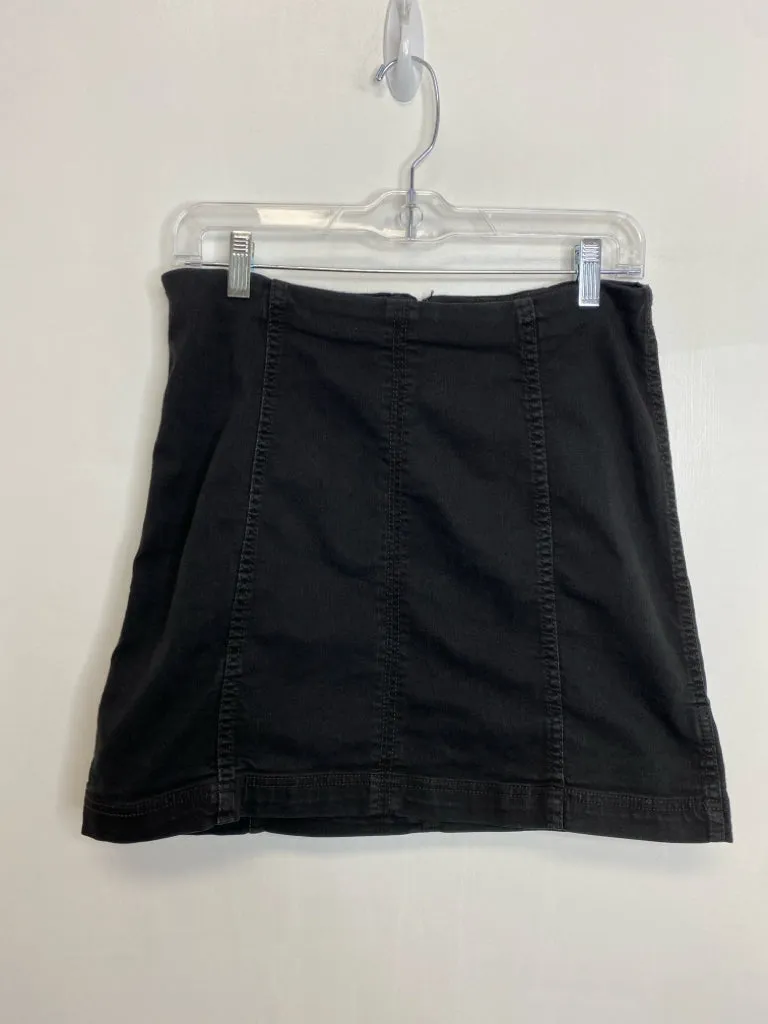 Womens Size 12 Misses Black free people Skirt