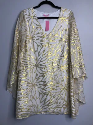 Womens Size 4 Misses Gold Lilly Pulitzer Dress