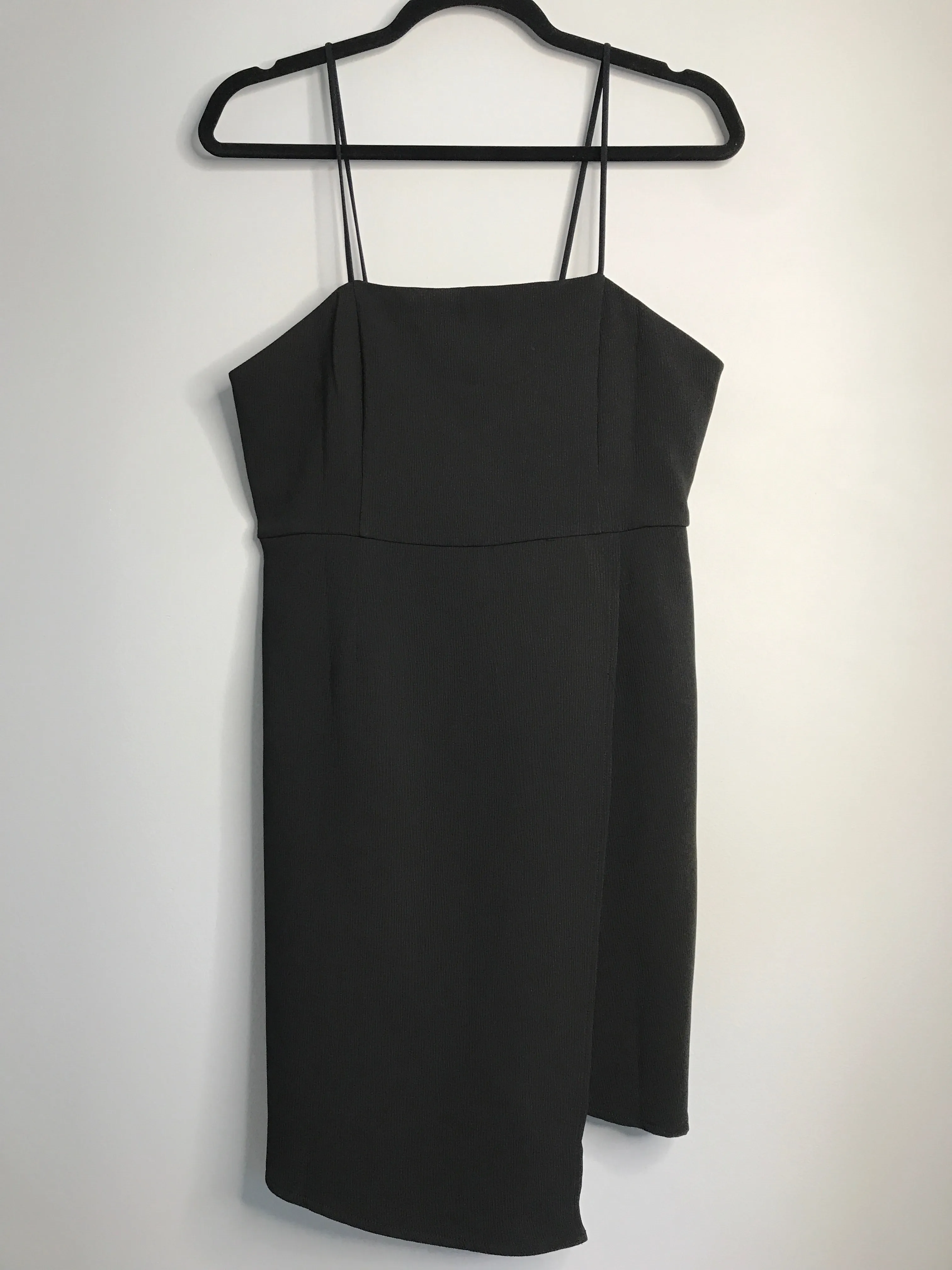 Womens Size 8 Misses Black showpo Dress