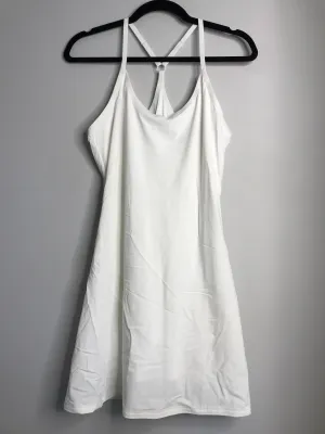 Womens Size Med Misses White Outdoor Voices Dress