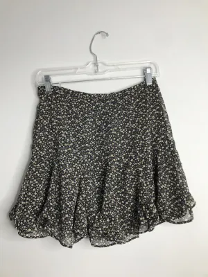 Womens Size Sm Misses Black Vici Skirt