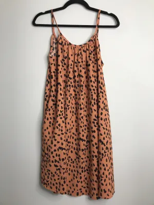 Womens Size Sm Misses Orange Jodifl Dress