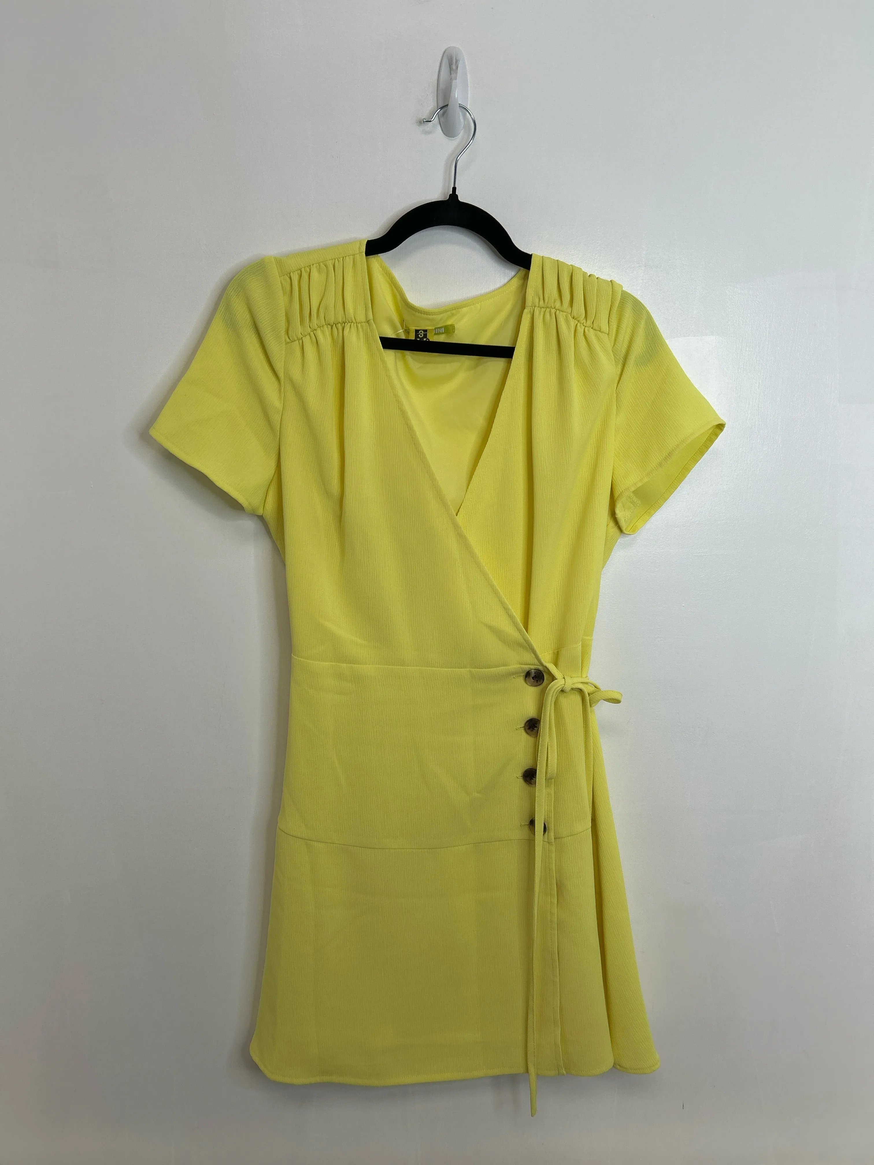 Womens Size Sm Misses Yellow Gianni Bini Dress
