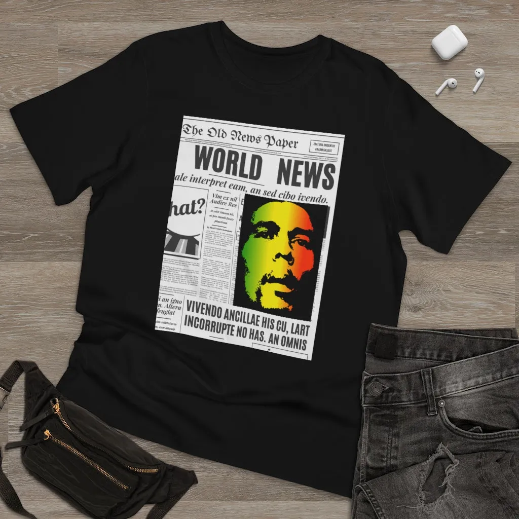 World News BOB MARLEY Multi Color Unisex Deluxe T-shirt