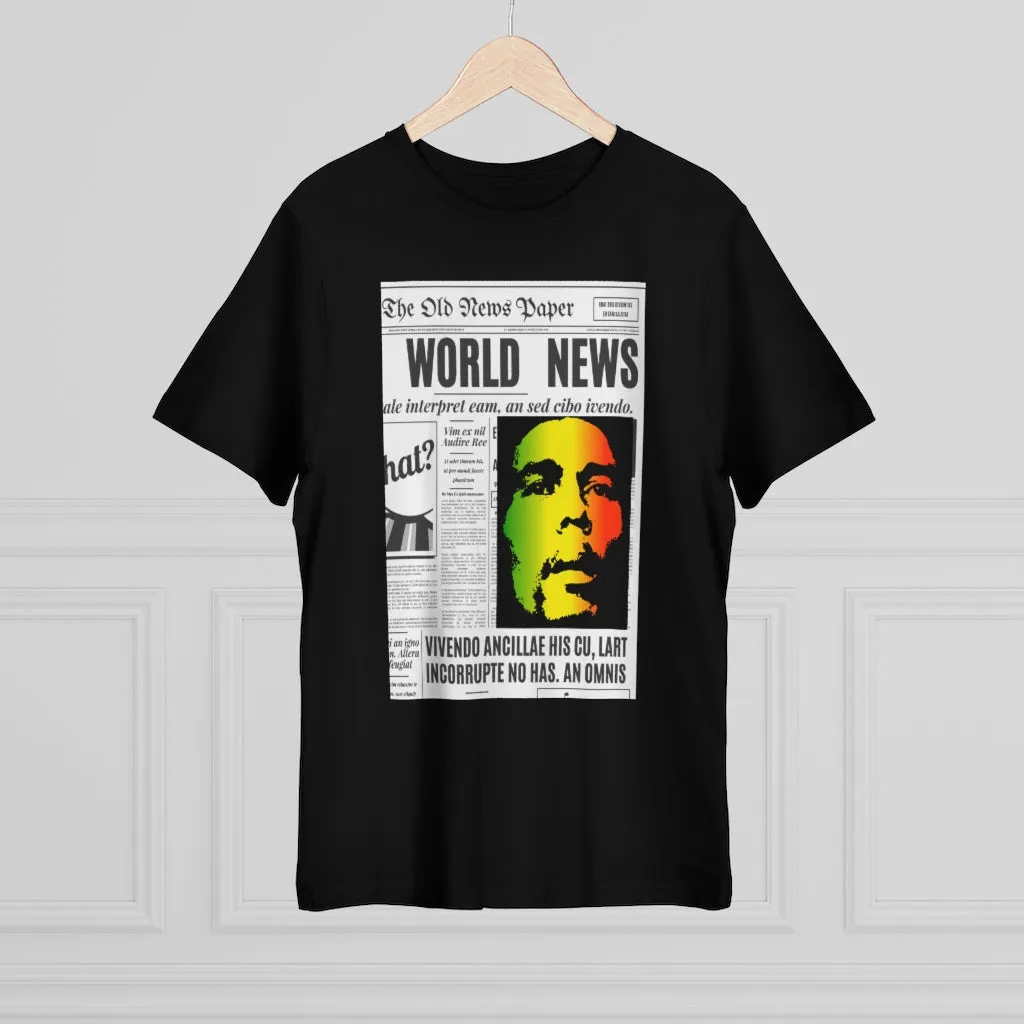 World News BOB MARLEY Multi Color Unisex Deluxe T-shirt