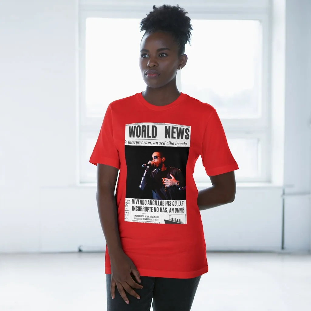 World News LUDACRIS Unisex Deluxe T-shirt