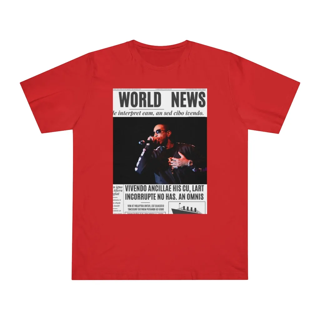 World News LUDACRIS Unisex Deluxe T-shirt