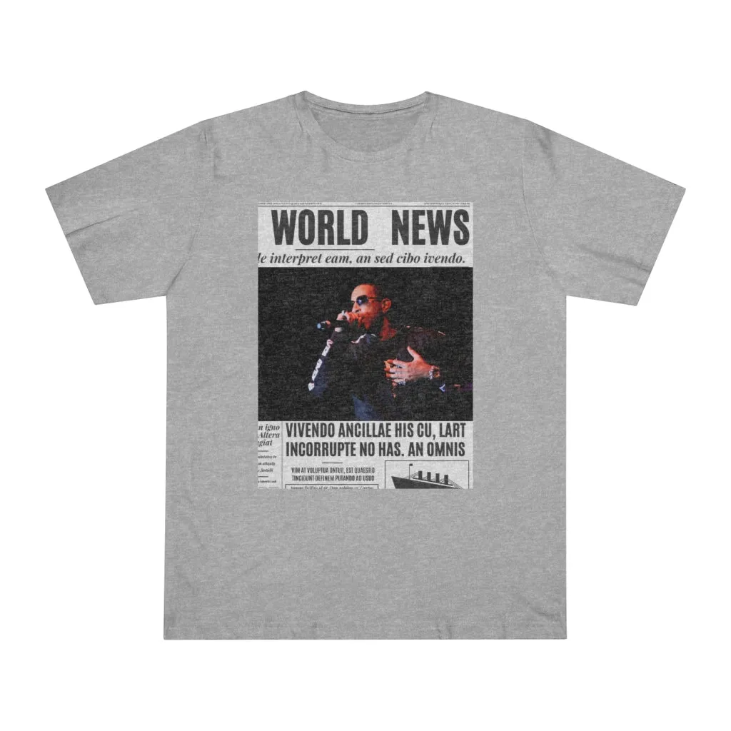 World News LUDACRIS Unisex Deluxe T-shirt
