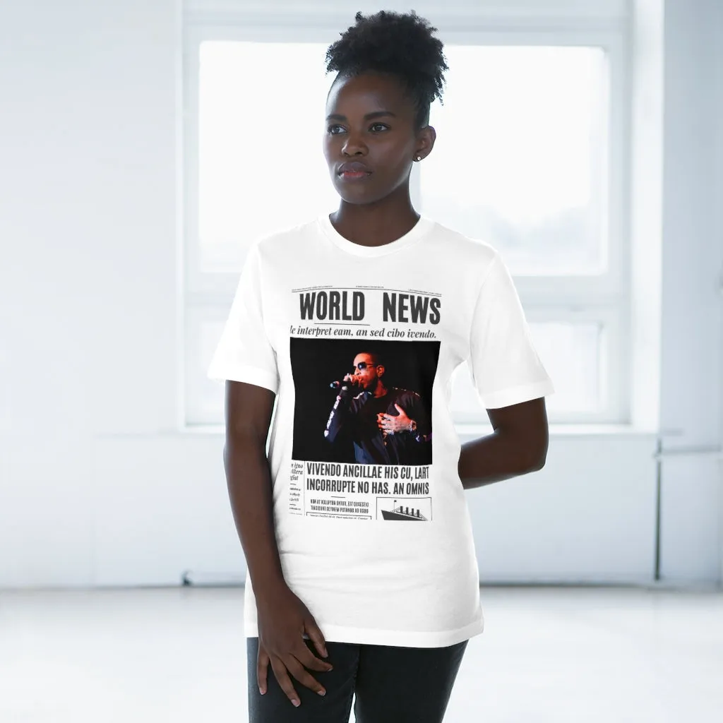 World News LUDACRIS Unisex Deluxe T-shirt