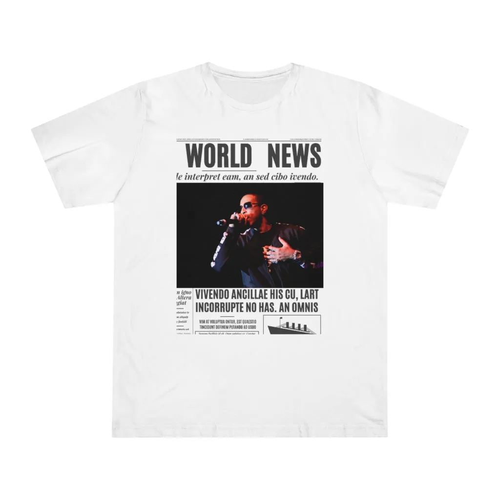 World News LUDACRIS Unisex Deluxe T-shirt