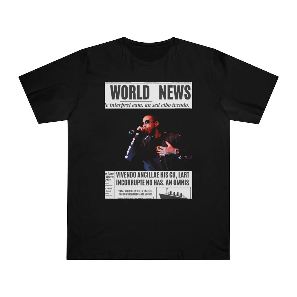 World News LUDACRIS Unisex Deluxe T-shirt