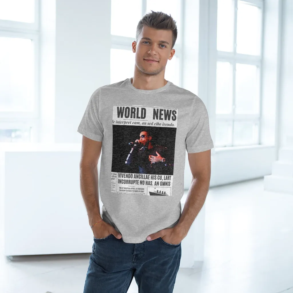 World News LUDACRIS Unisex Deluxe T-shirt