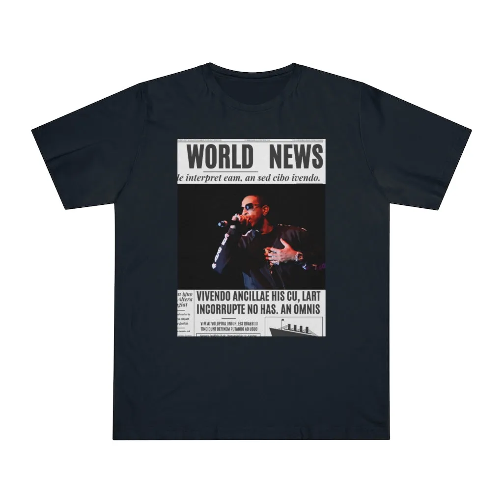 World News LUDACRIS Unisex Deluxe T-shirt