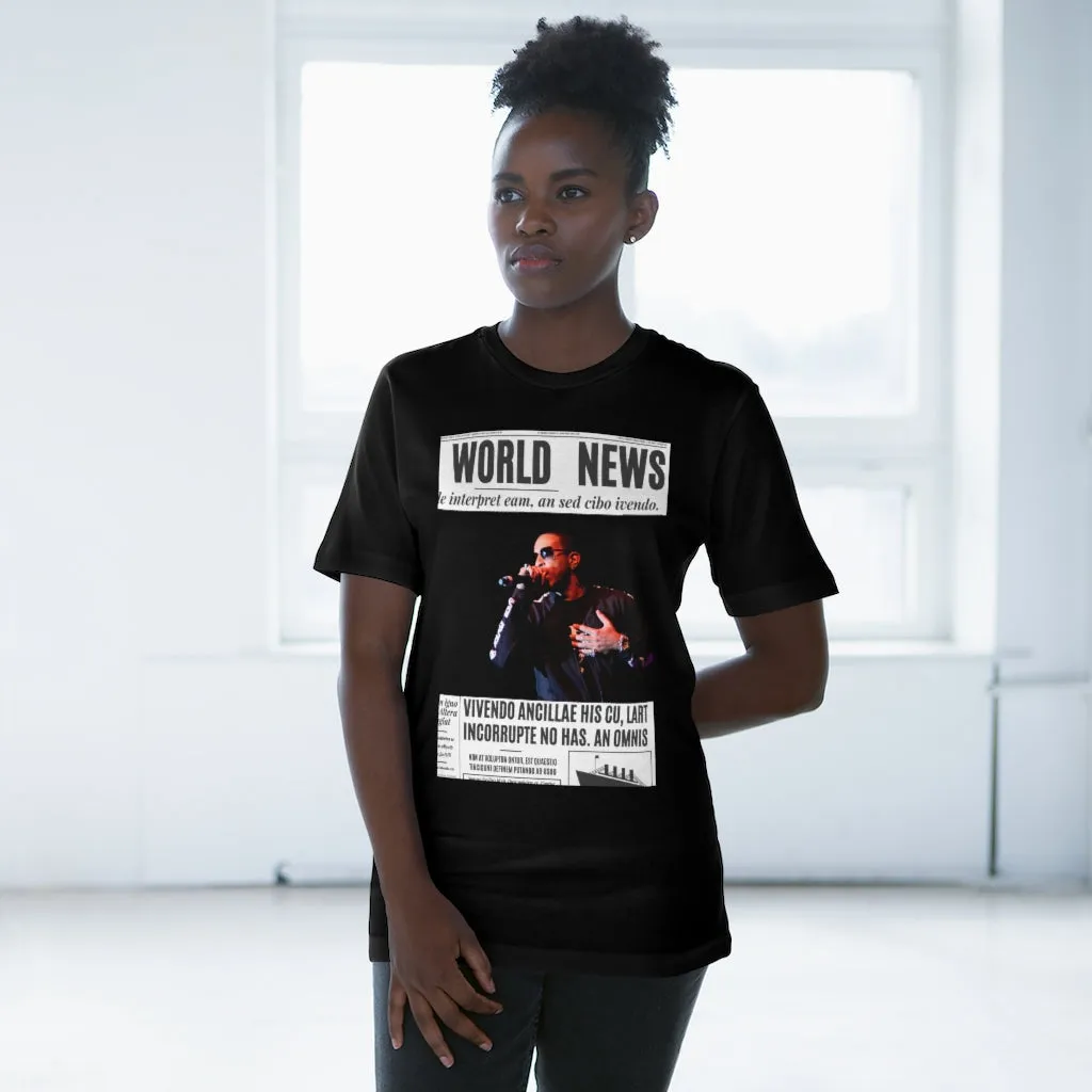 World News LUDACRIS Unisex Deluxe T-shirt