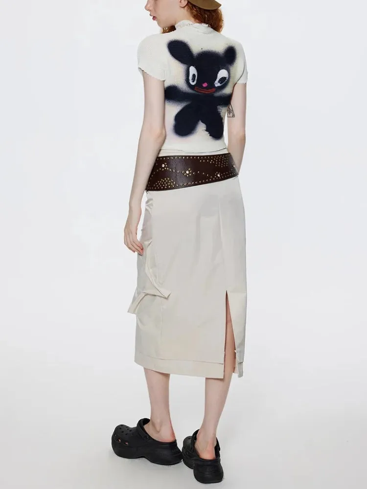 Y2K Cute Monster Top
