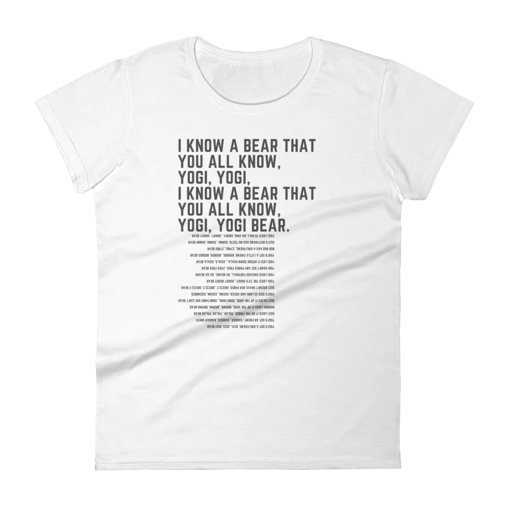 Yogi Bear - Women's with Lyrics