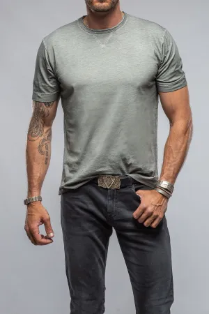 York Crew Neck in Steel Grey