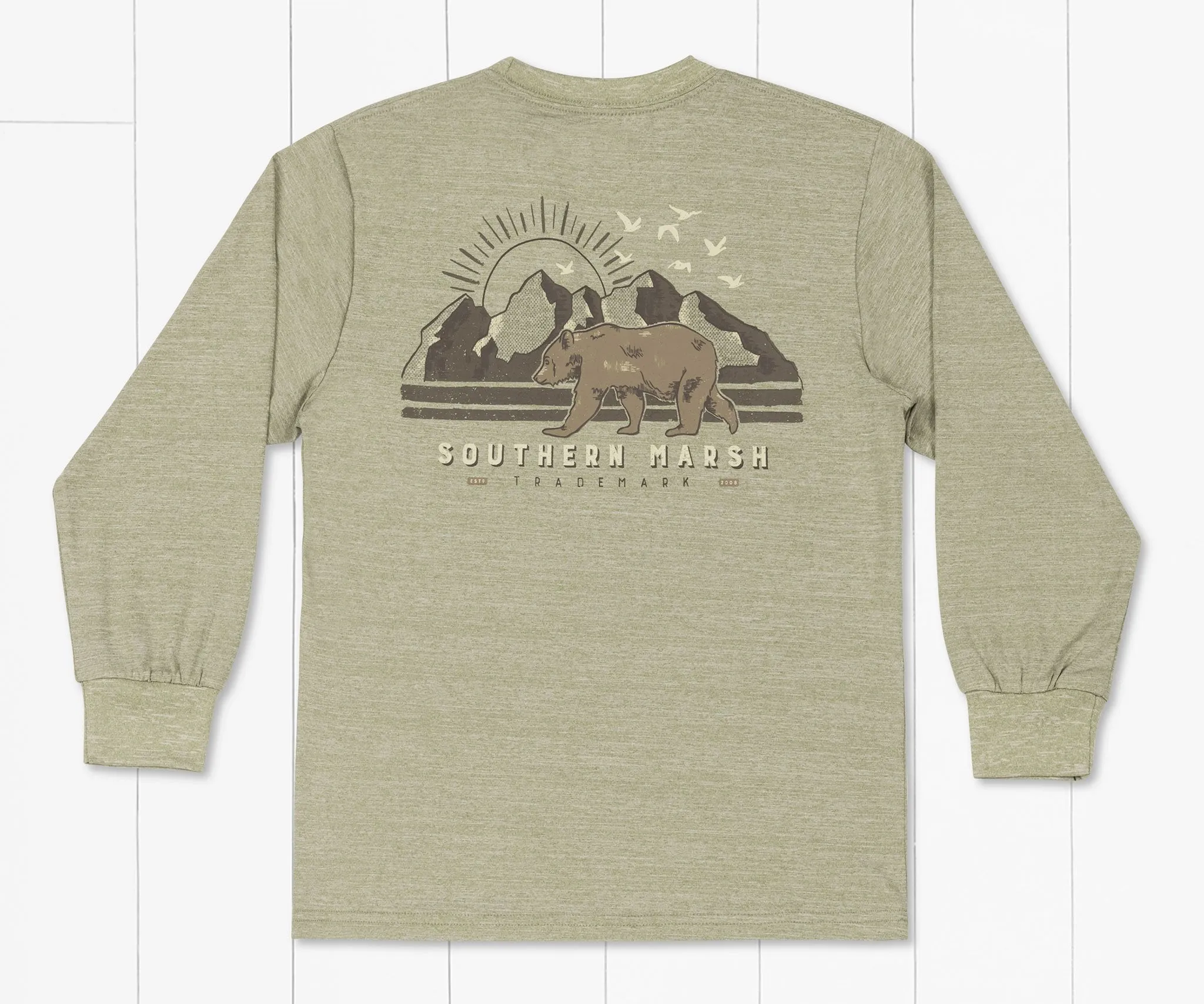 Youth FieldTec™ Heathered Performance Tee - Bear