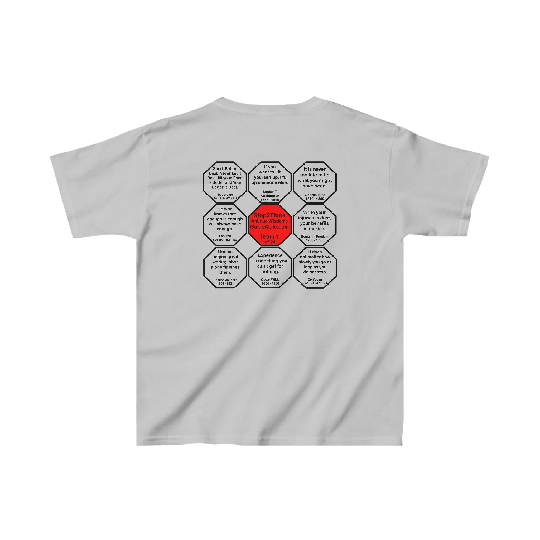 YT-1.6 - Genius begins great works; labor alone finishes them.  -   Joseph Joubert  1754 - 1824