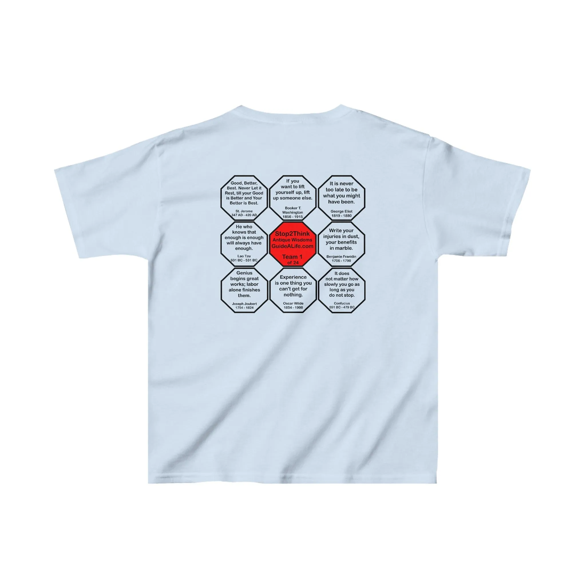 YT-1.6 - Genius begins great works; labor alone finishes them.  -   Joseph Joubert  1754 - 1824
